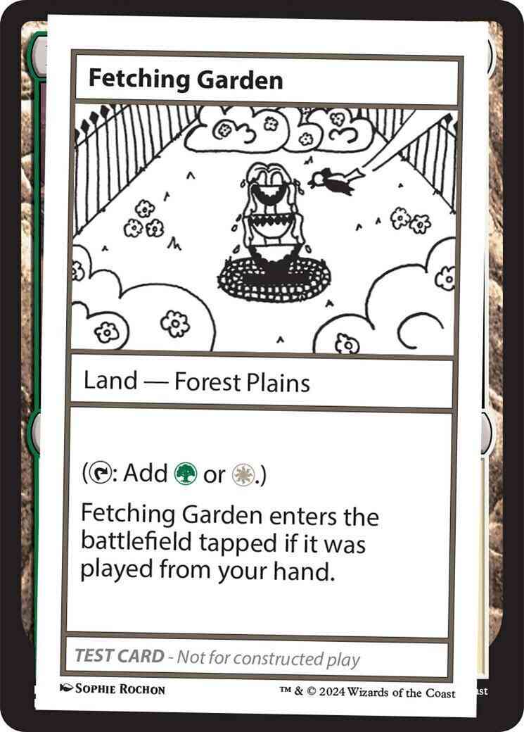 Fetching Garden [372] [Playtest Card] [Mystery Booster 2] [Non-Foil]