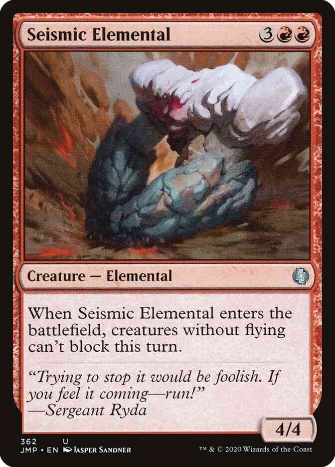Seismic Elemental [362] [Jumpstart] [Non-Foil]