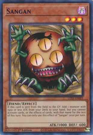 Sangan - Blue - LDS3-EN001 - Ultra Rare - 1st Edition