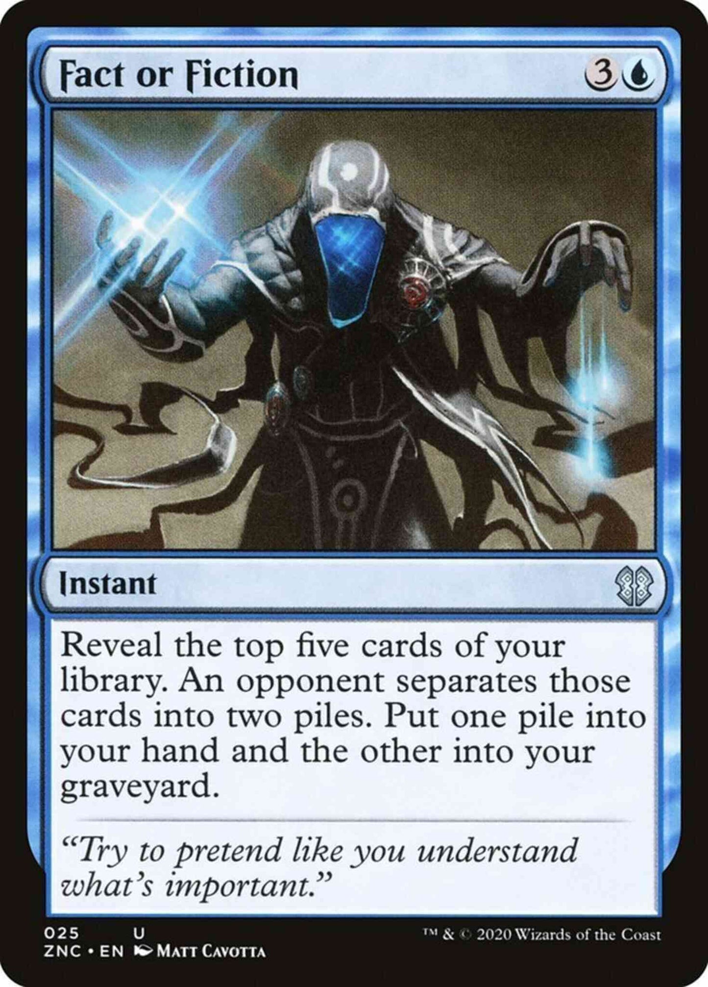 Fact or Fiction [25] [Zendikar Rising Commander] [Non-Foil]