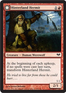 Hinterland Hermit // Hinterland Scourge [94] [Dark Ascension] [Foil]