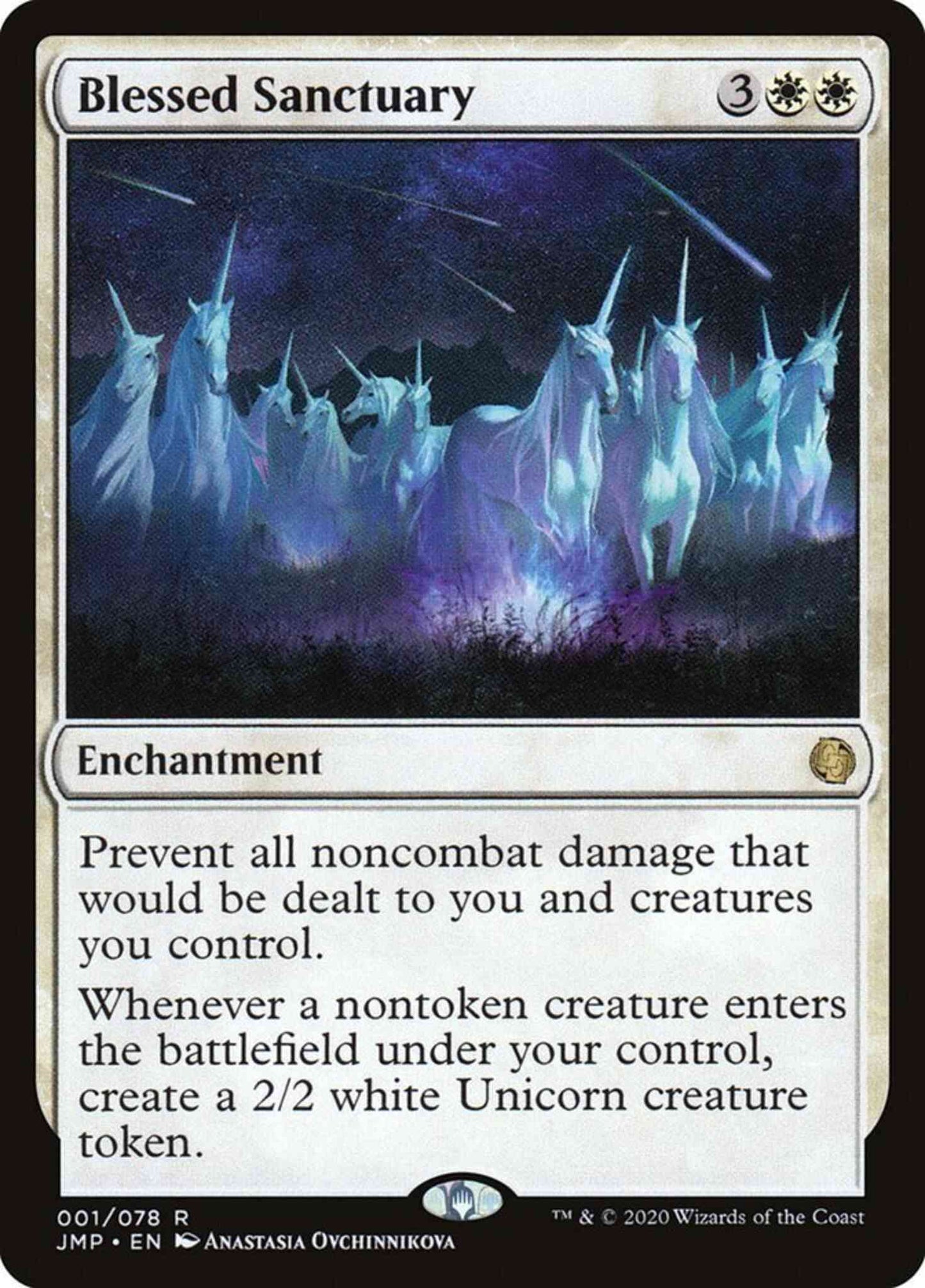 Blessed Sanctuary [1] [Jumpstart] [Non-Foil]