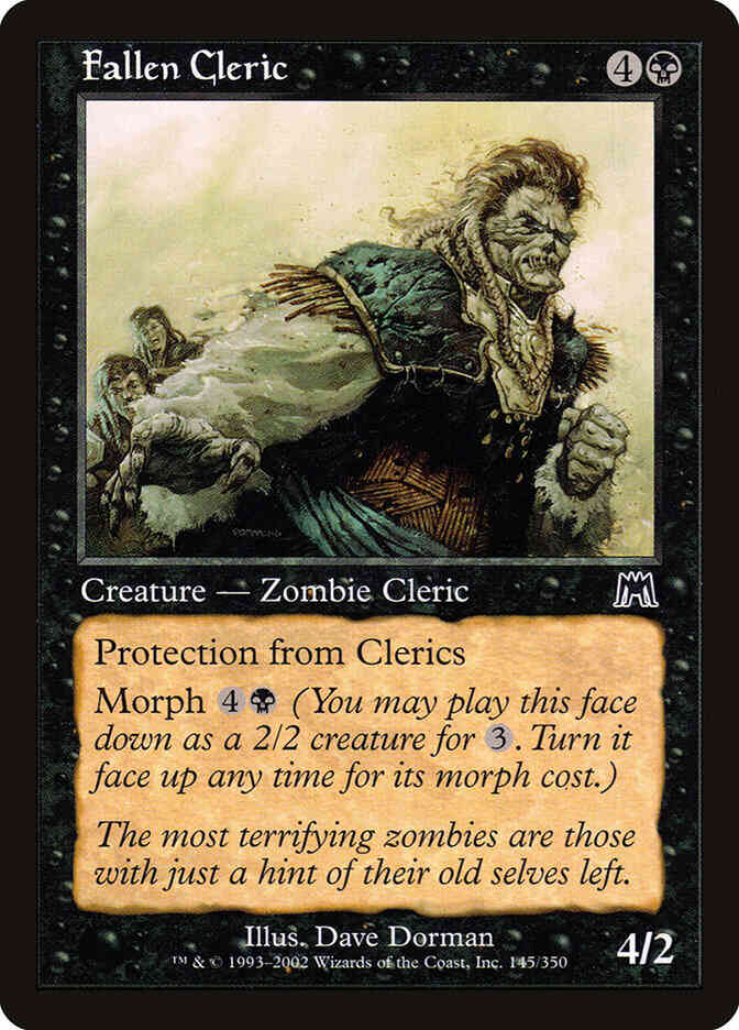 Fallen Cleric [145] [Onslaught] [Non-Foil]