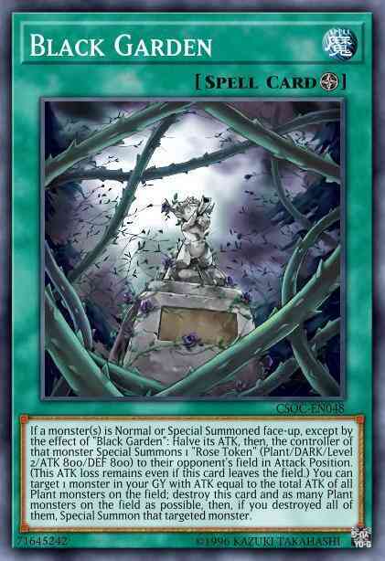 Black Garden - LED4-EN032 - Common - 1st Edition