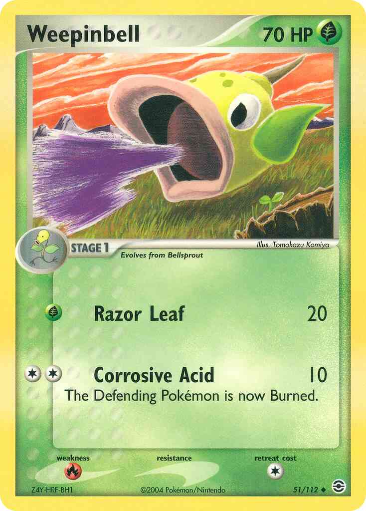 Weepinbell - 51/112 - Uncommon [ex6-51] [Non-Holo]