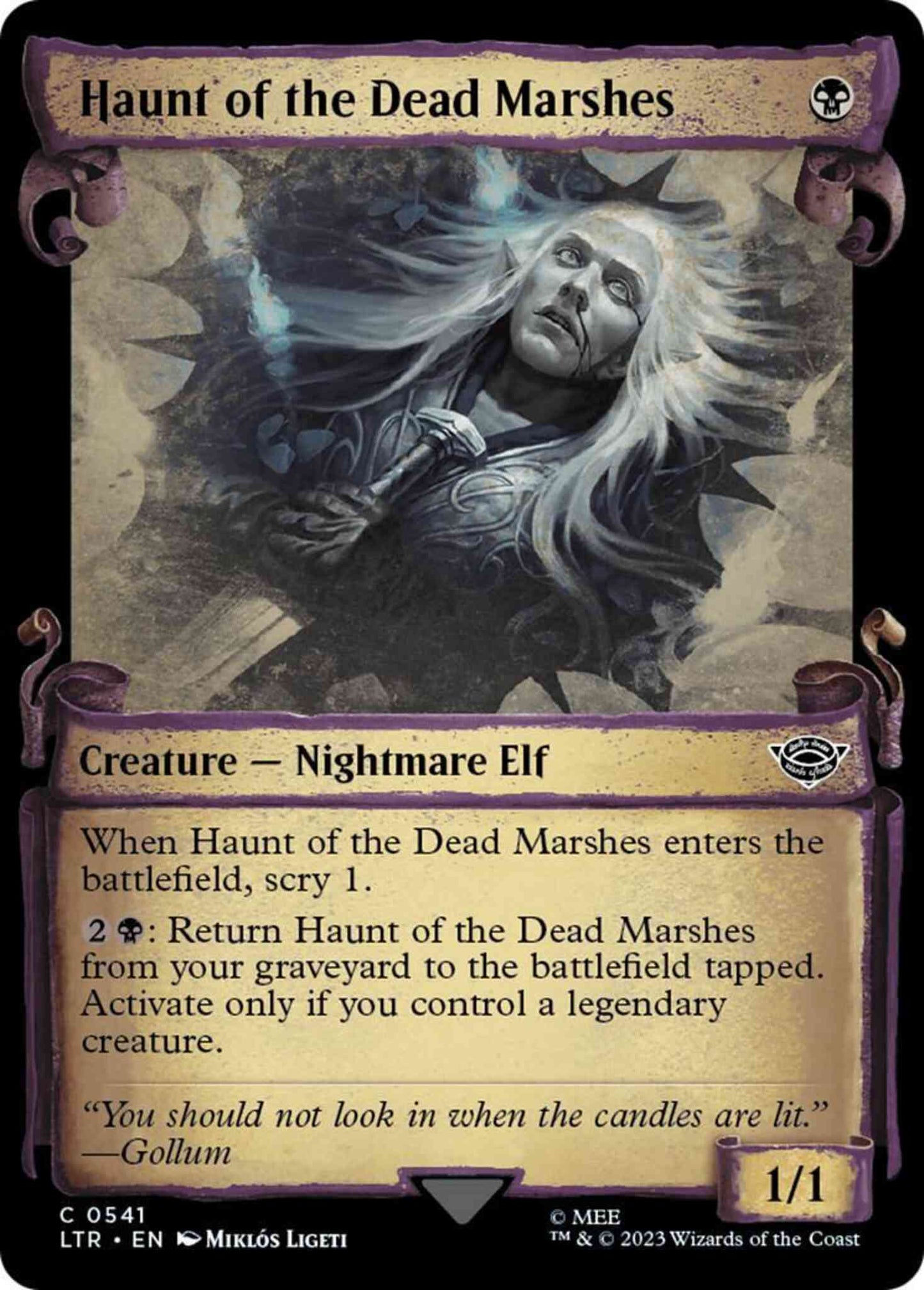 Haunt of the Dead Marshes [541] [Scrolls Showcase] [The Lord of the Rings: Tales of Middle-earth] [Non-Foil]