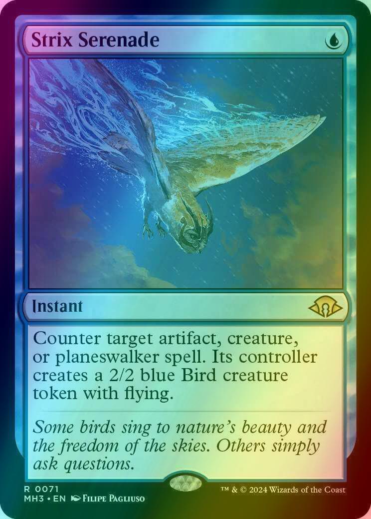 Strix Serenade [71] [Modern Horizons 3] [Foil]