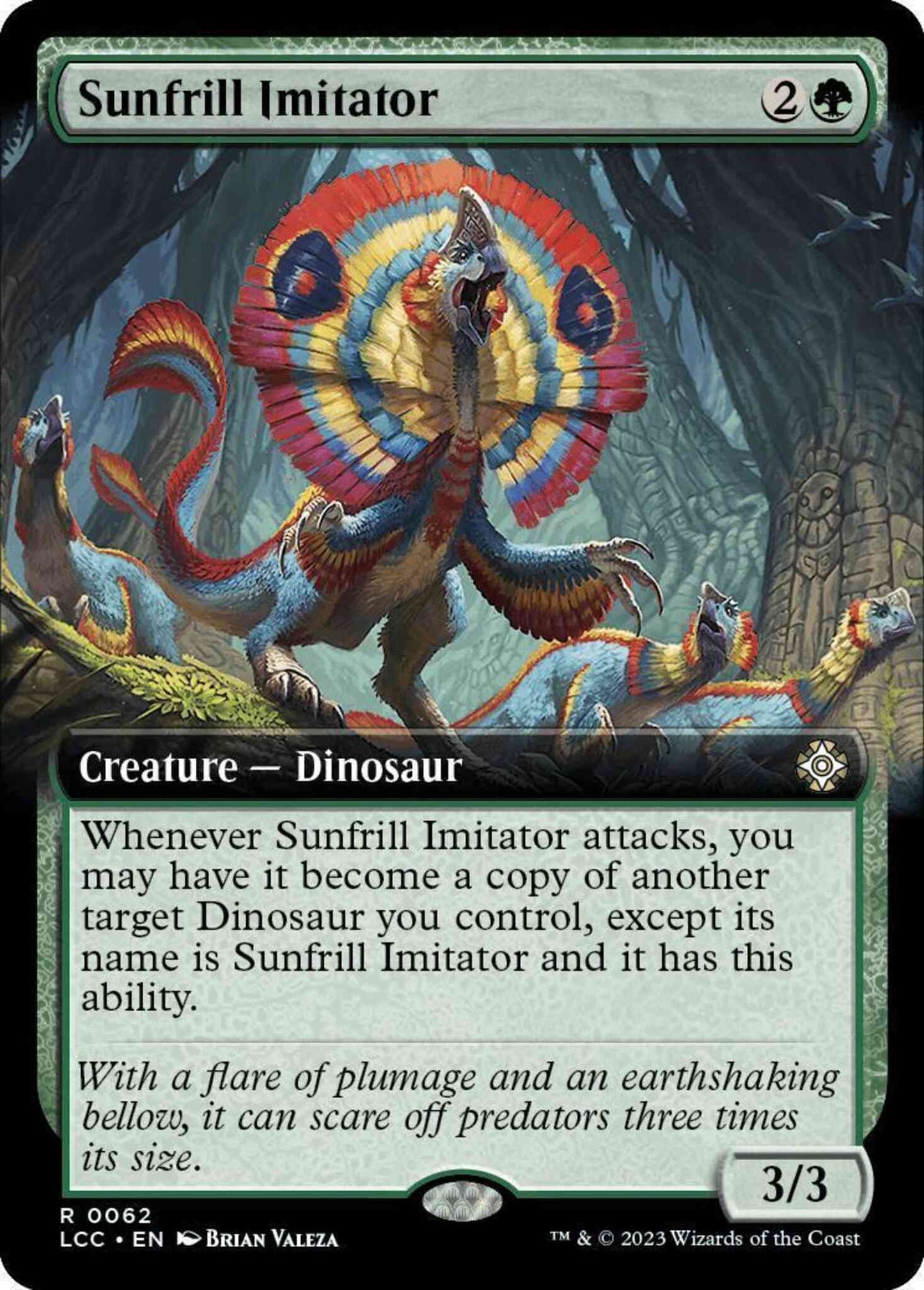 Sunfrill Imitator [62] [Extended Art] [The Lost Caverns of Ixalan: Commander] [Non-Foil]