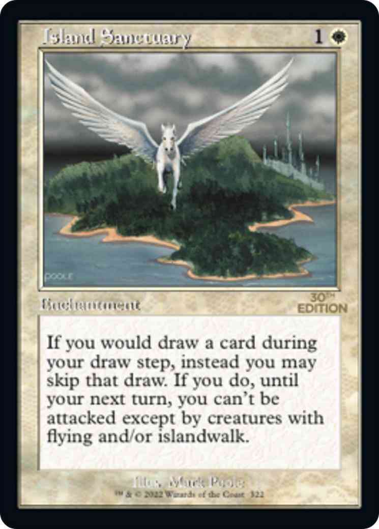 Island Sanctuary [322] [Retro Frame] [30th Anniversary Edition] [Non-Foil]