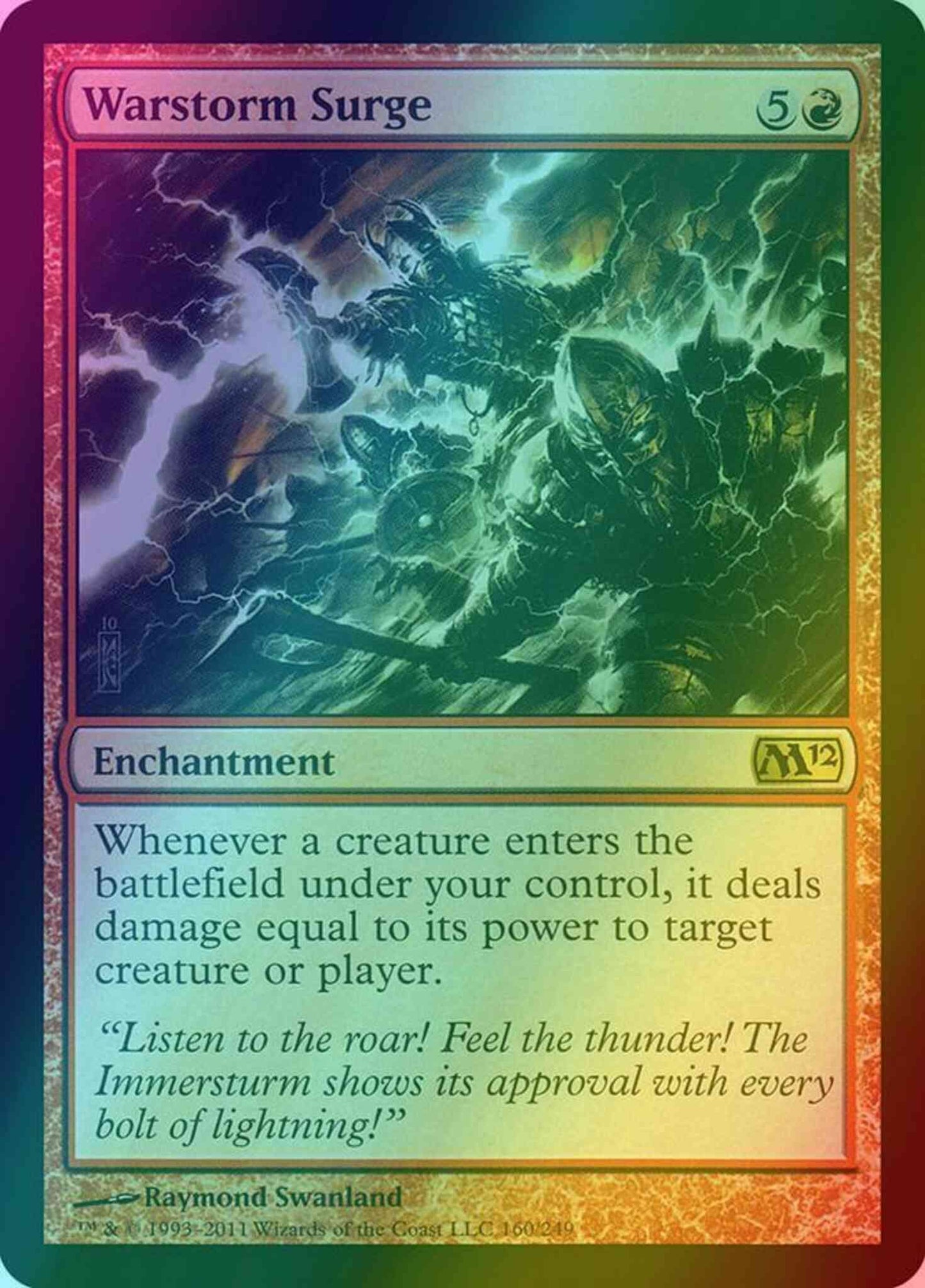 Warstorm Surge [160] [Magic 2012] [Foil]