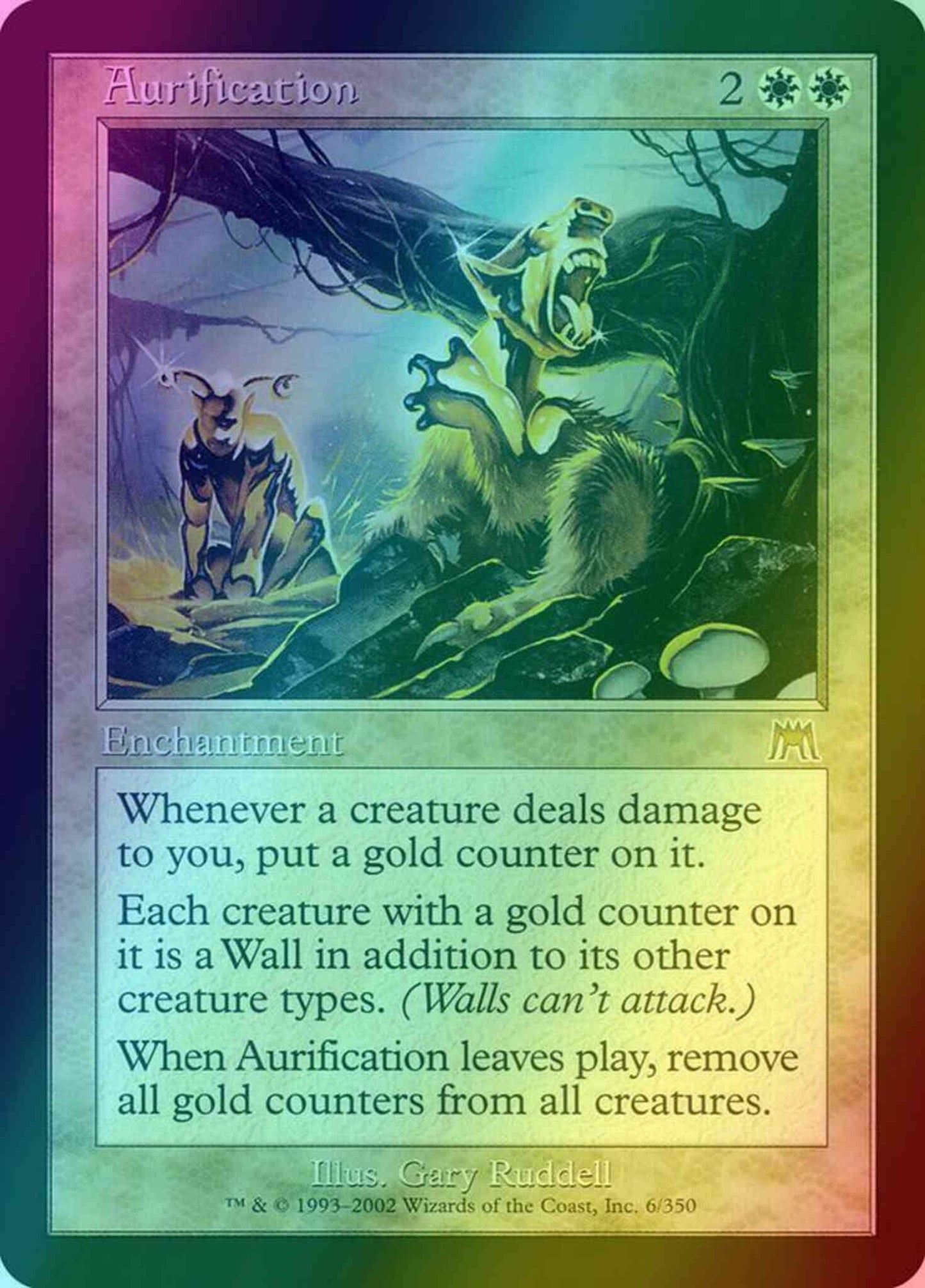 Aurification [6] [Onslaught] [Foil]