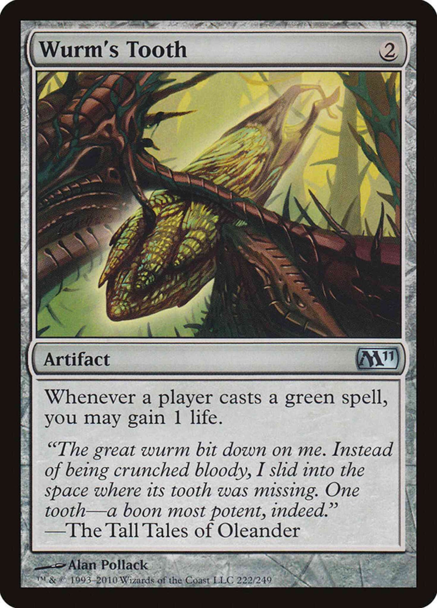 Wurm's Tooth [222] [Magic 2011] [Non-Foil]