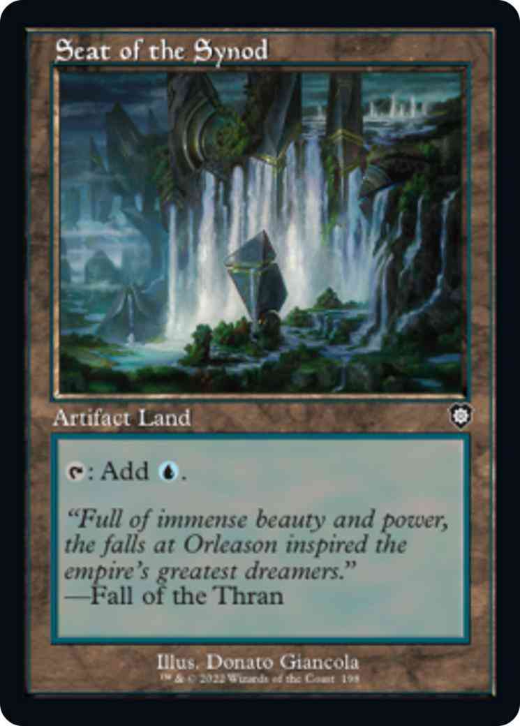 Seat of the Synod [198] [Retro Frame] [The Brothers' War: Commander] [Non-Foil]