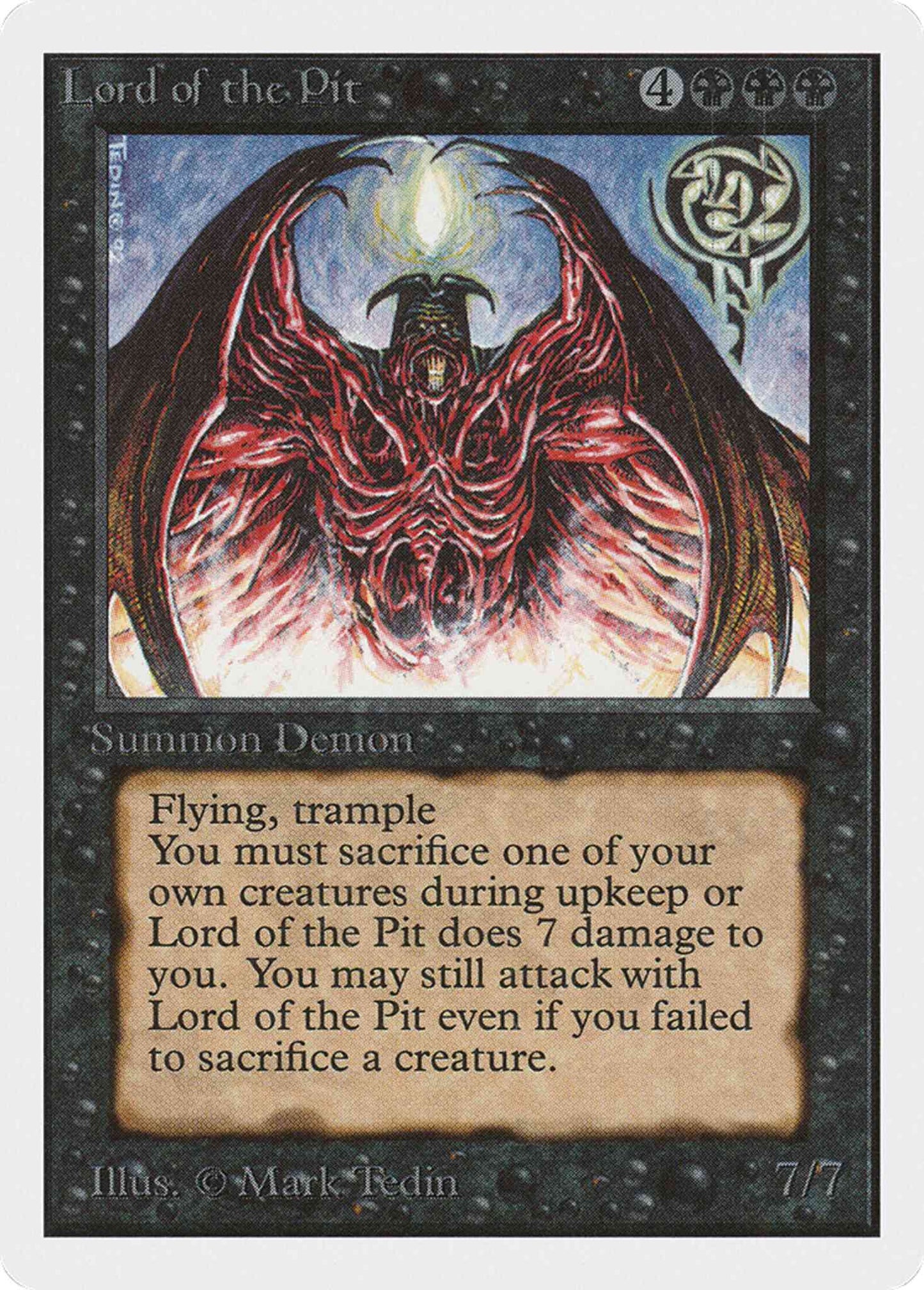 Lord of the Pit [115] [Unlimited] [Non-Foil]