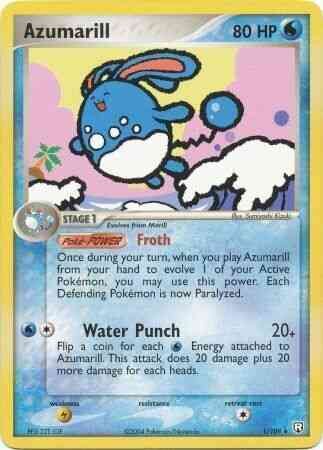 Azumarill - 1/109 - Theme Deck Exclusive [ex7msp-1] [Non-Holo]
