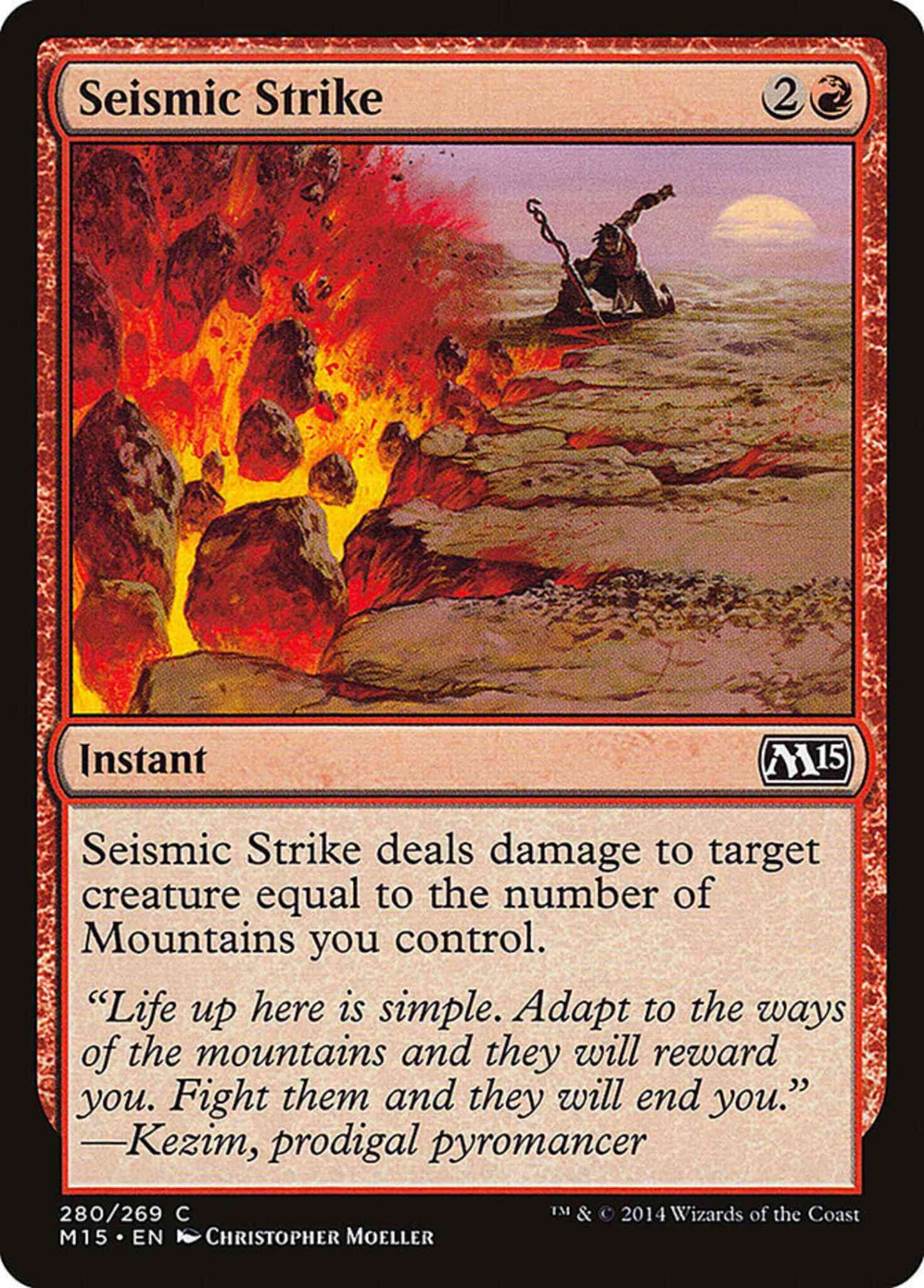 Seismic Strike [280] [Magic 2015] [Non-Foil]