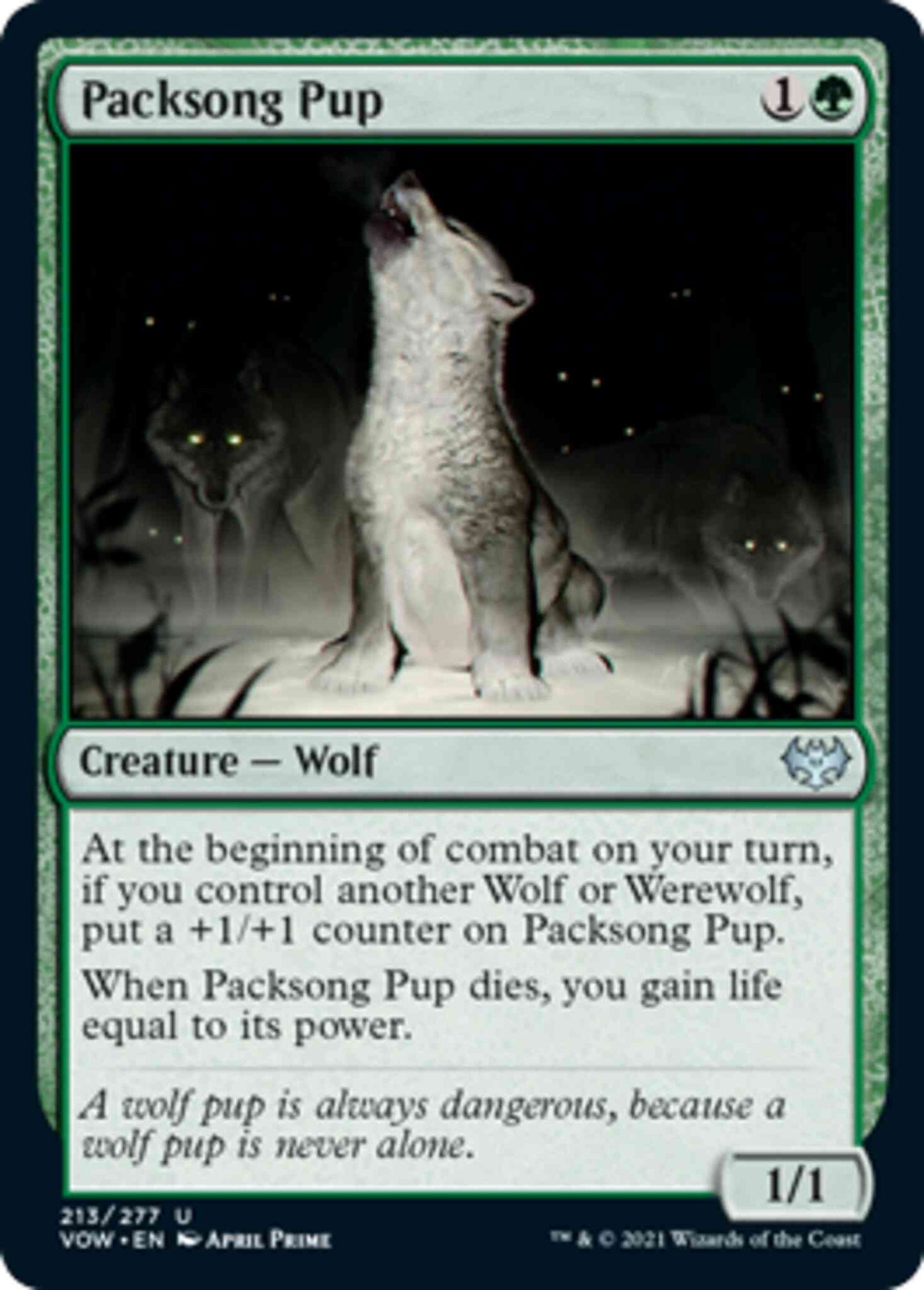 Packsong Pup [213] [Innistrad: Crimson Vow] [Non-Foil]