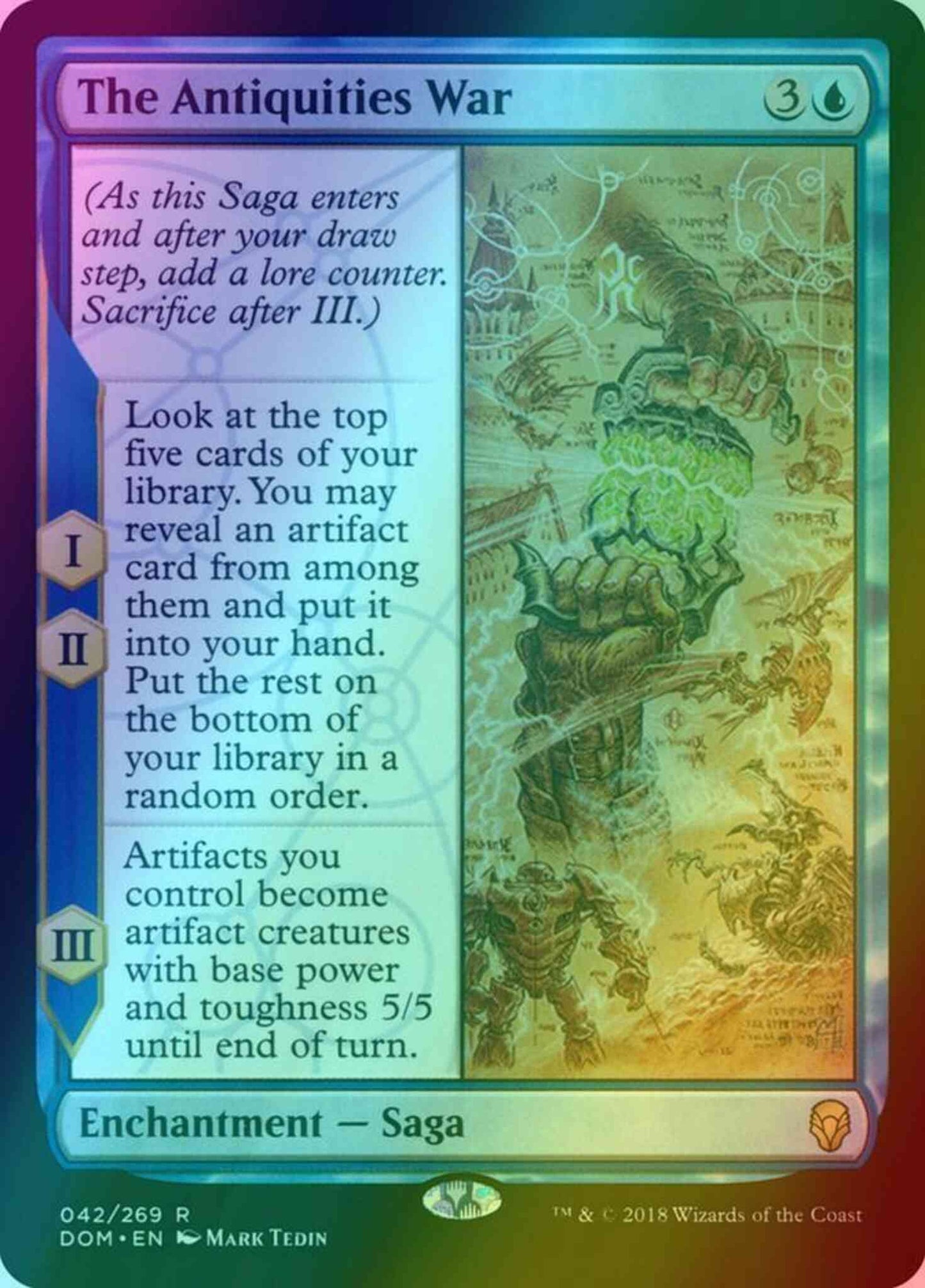 The Antiquities War [42] [Dominaria] [Foil]