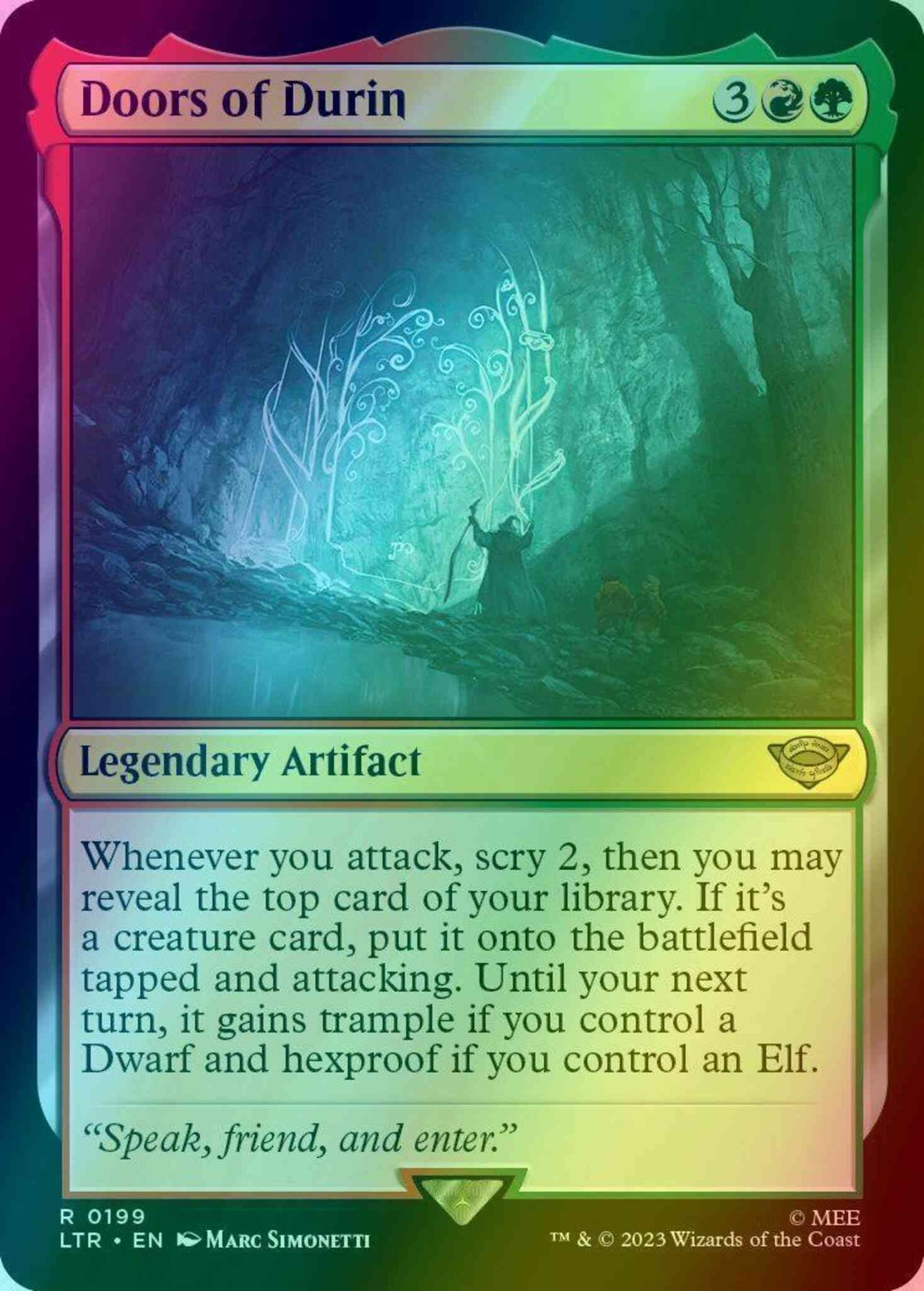 Doors of Durin [199] [The Lord of the Rings: Tales of Middle-earth] [Foil]