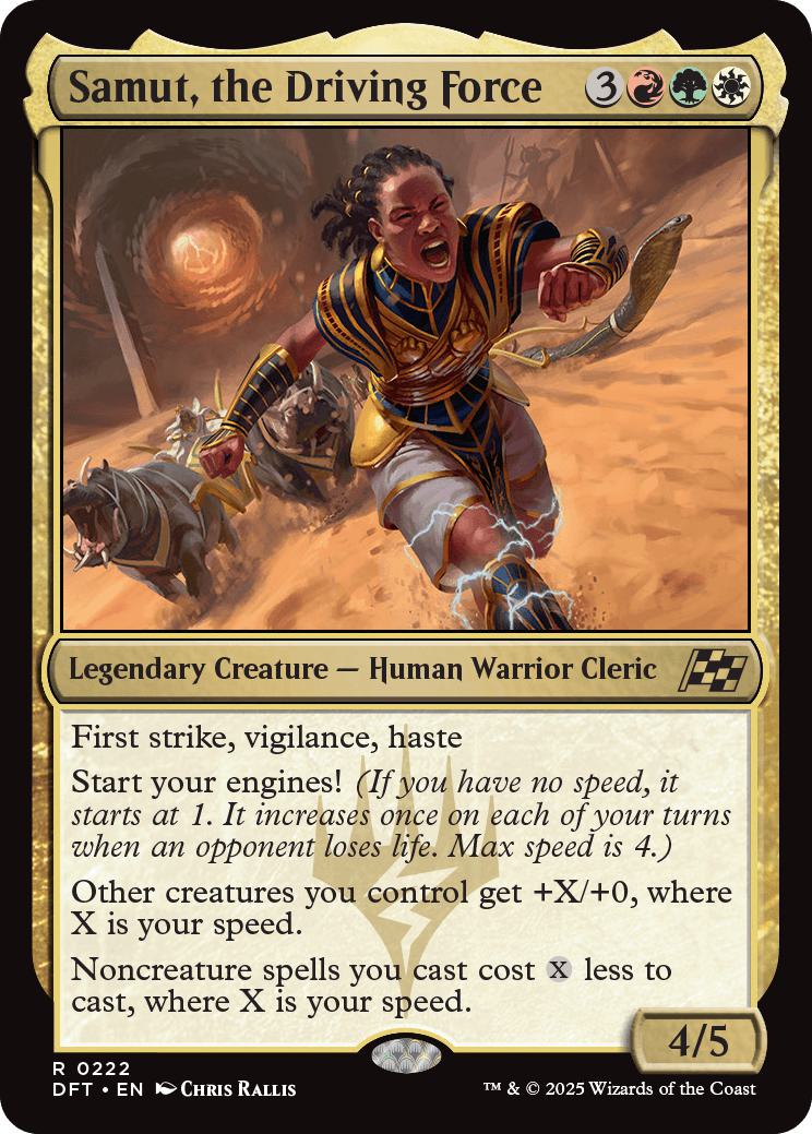Samut, the Driving Force [222] [Aetherdrift] [Non-Foil]