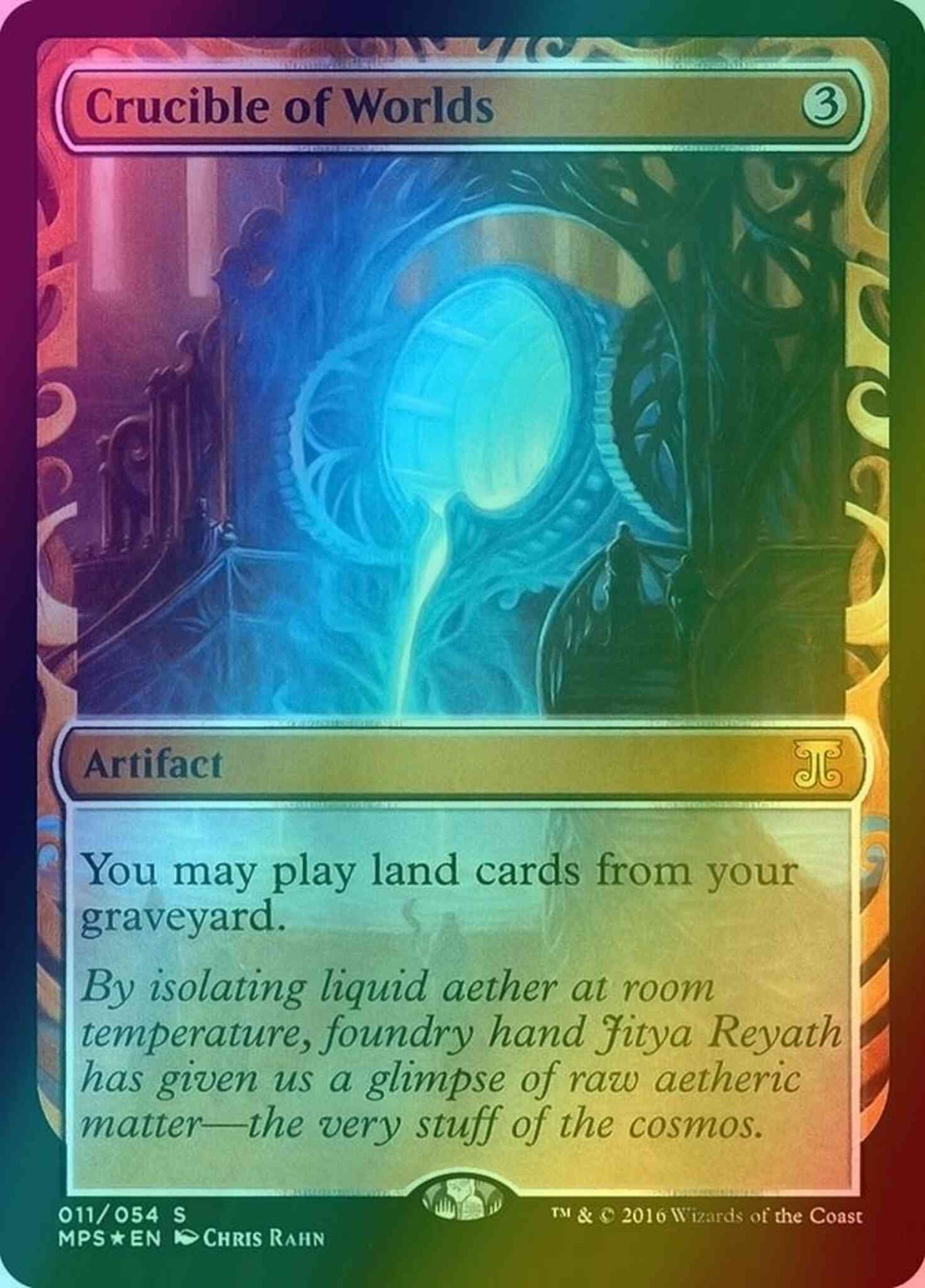 Crucible of Worlds [11] [Masterpiece Series] [Kaladesh Inventions] [Foil]