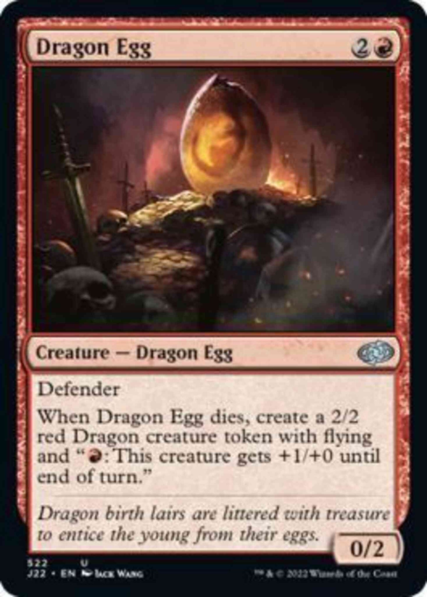 Dragon Egg [522] [Jumpstart 2022] [Non-Foil]