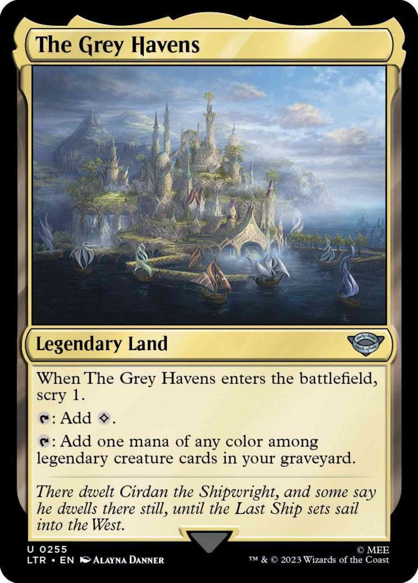 The Grey Havens [255] [The Lord of the Rings: Tales of Middle-earth] [Non-Foil]