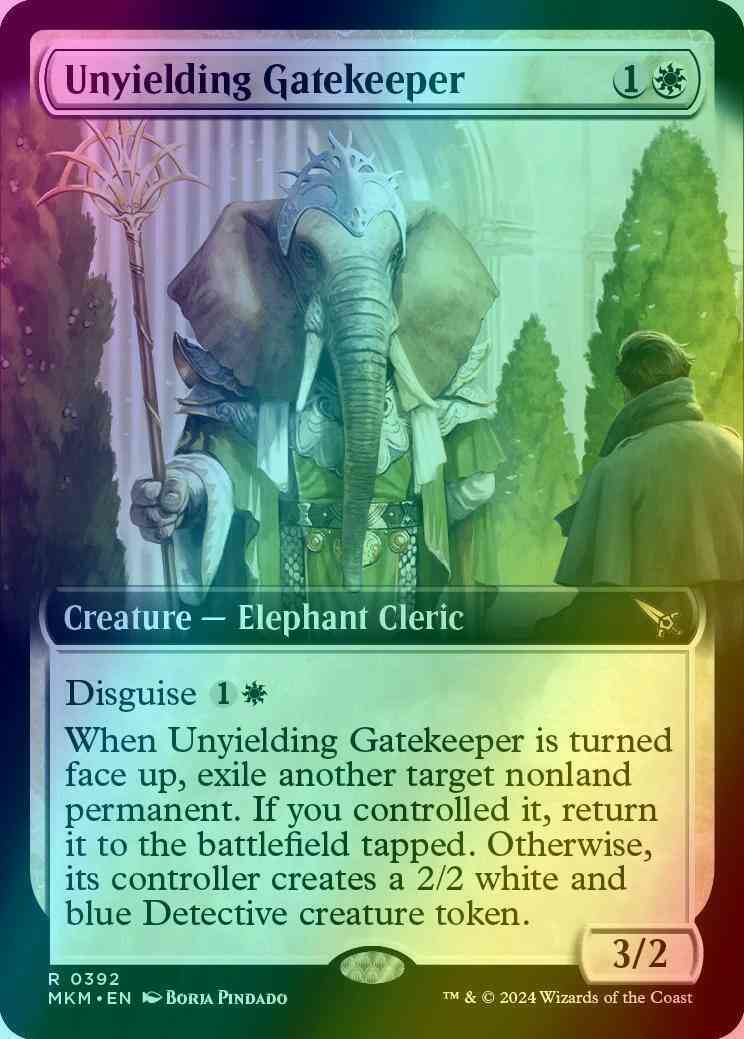 Unyielding Gatekeeper [392] [Extended Art] [Murders at Karlov Manor] [Foil]