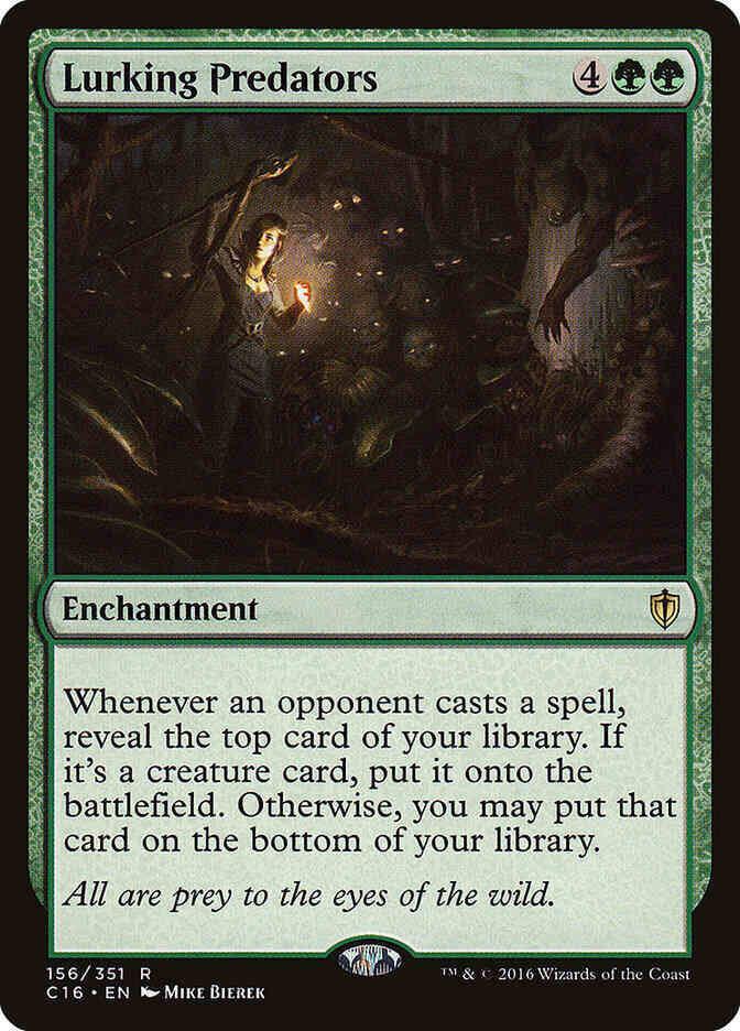 Lurking Predators [156] [Commander 2016] [Non-Foil]