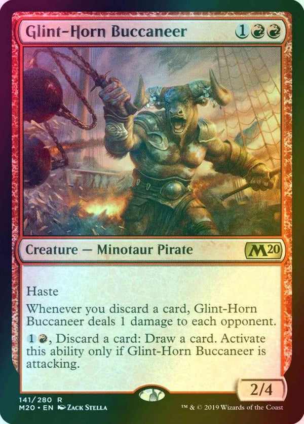 Glint-Horn Buccaneer [141] [Core Set 2020] [Foil]
