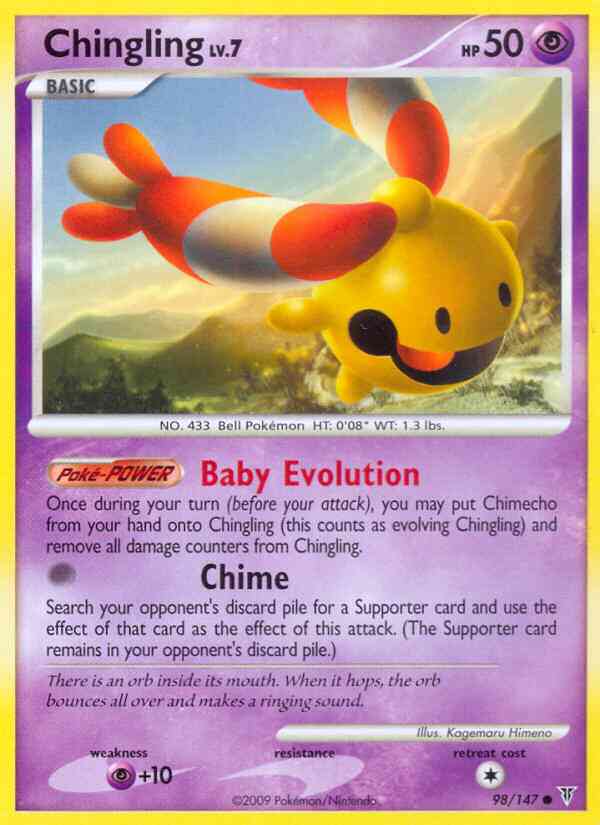 Chingling - 98/147 - Common [pl3-98] [Reverse Holo]
