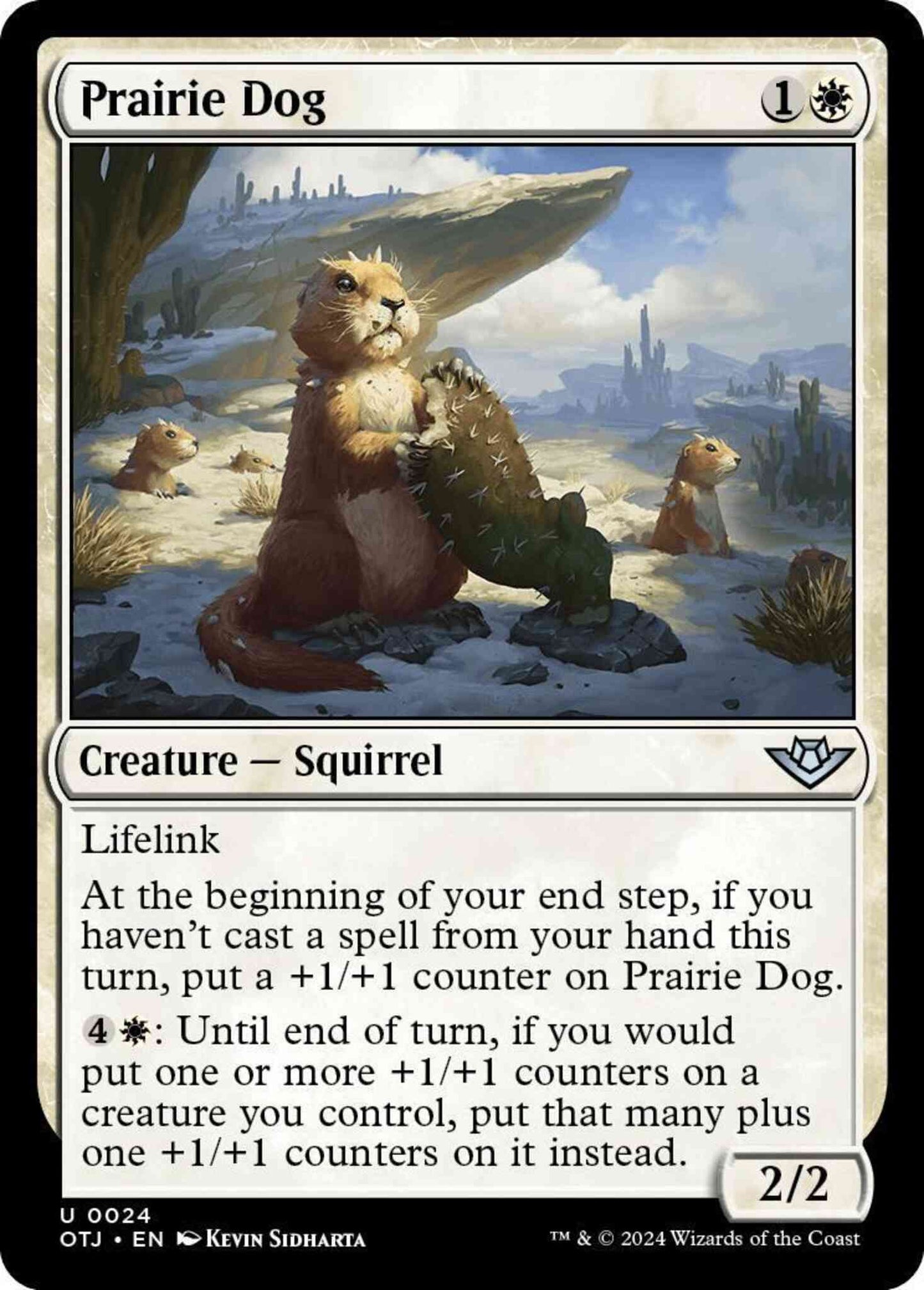 Prairie Dog [24] [Outlaws of Thunder Junction] [Non-Foil]