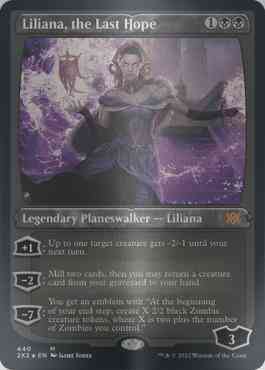 Liliana, the Last Hope [440] [Double Masters 2022] [Etched Foil]