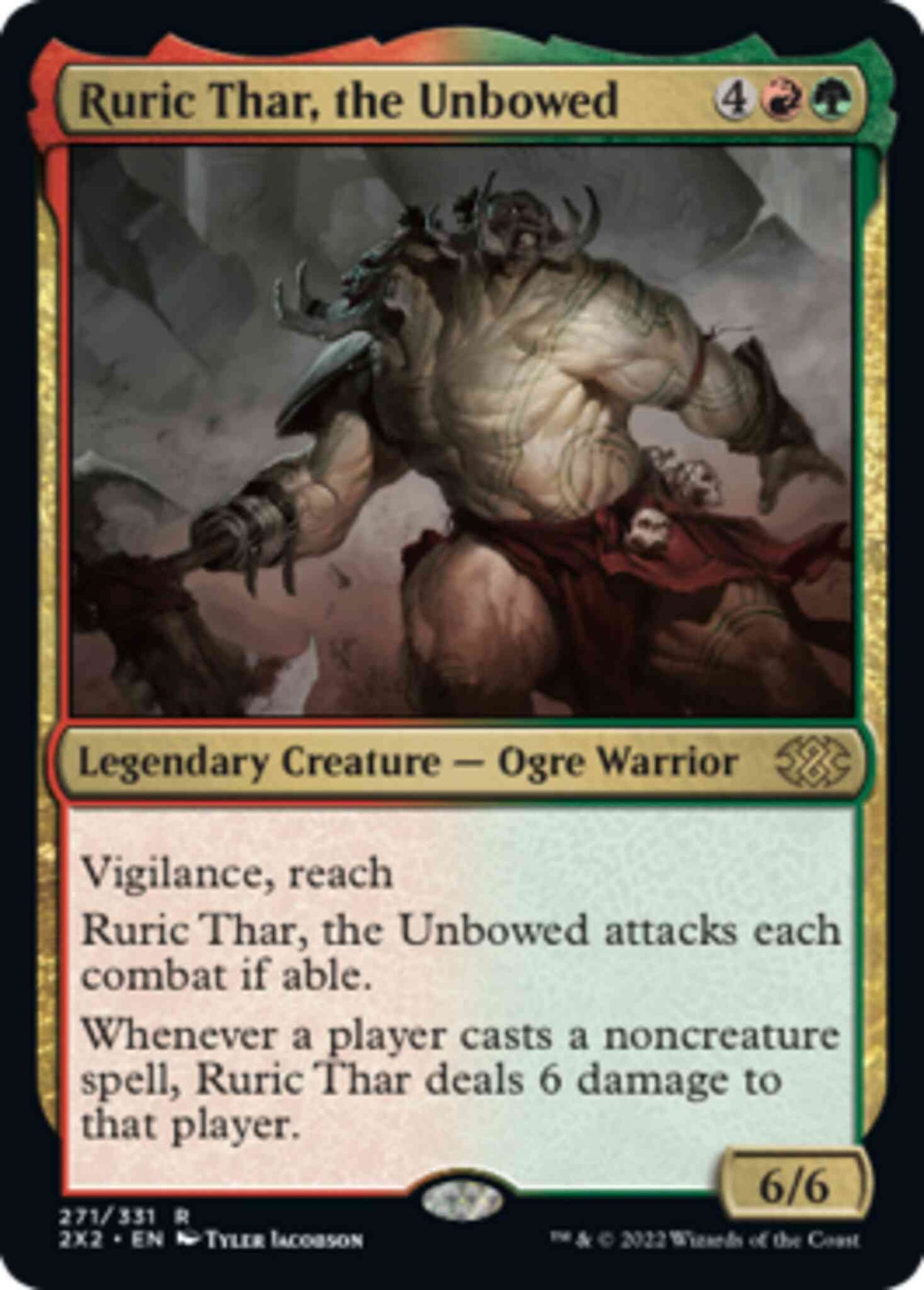 Ruric Thar, the Unbowed [271] [Double Masters 2022] [Non-Foil]