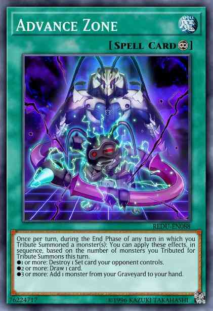 Advance Zone - REDU-EN088 - Secret Rare - Unlimited