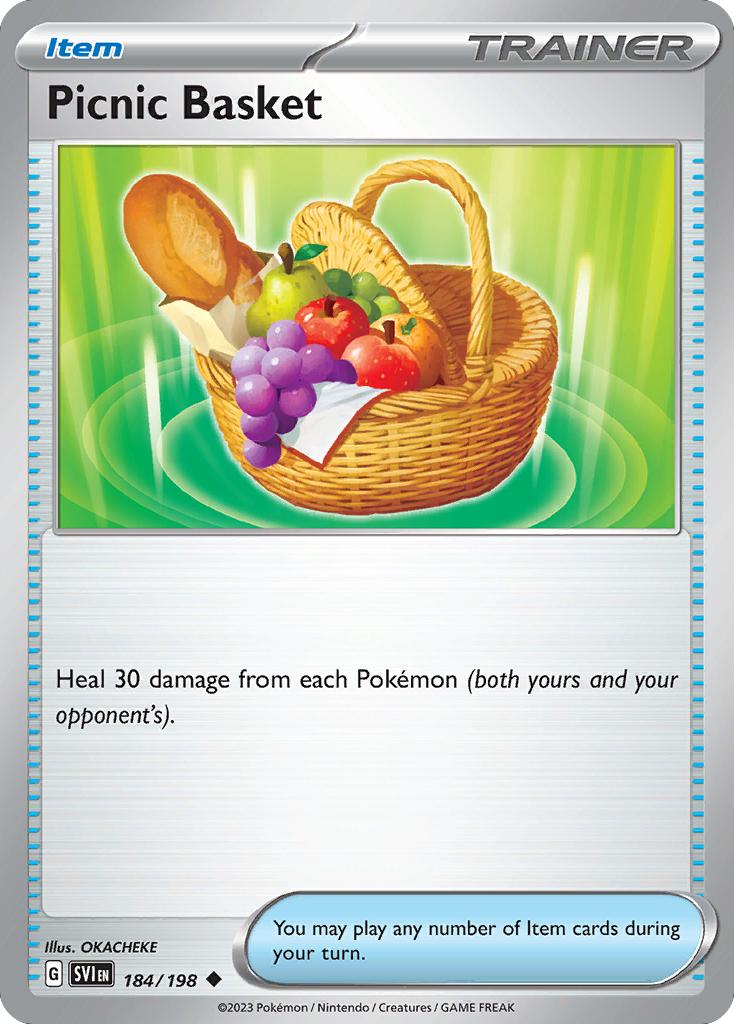 Picnic Basket - 184/198 - Uncommon [sv01-184] [Non-Holo]