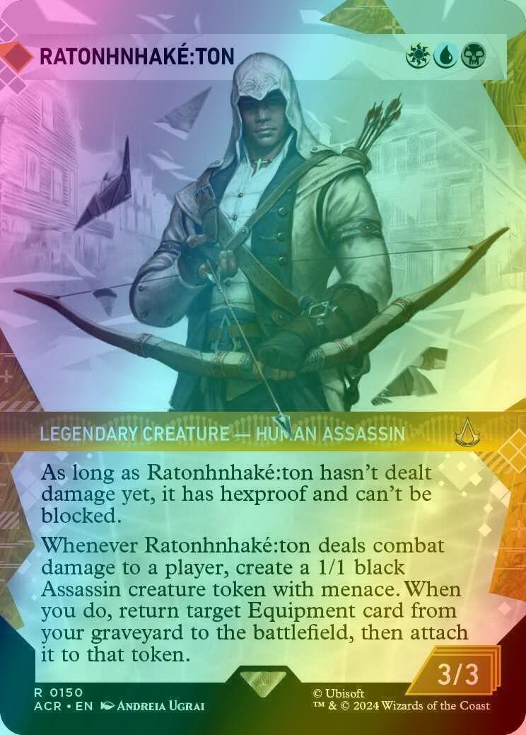 Ratonhnhaké:ton [150] [Memory Corridor Showcase] [Assassin's Creed] [Foil]