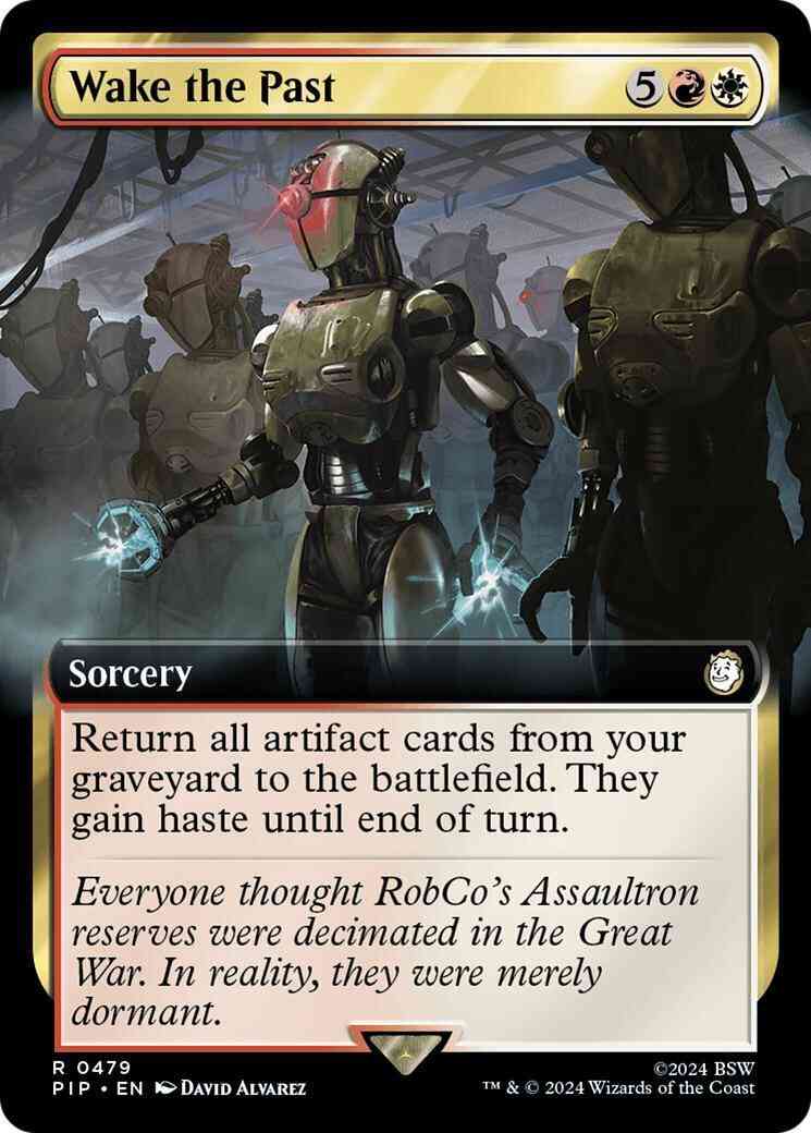 Wake the Past [479] [Extended Art] [Fallout] [Non-Foil]