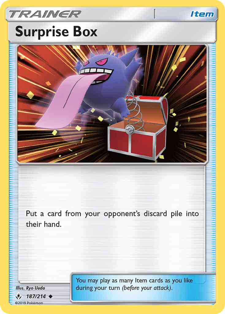 Surprise Box - 187/214 - Uncommon [sm10-187] [Reverse Holo]