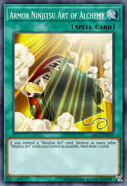 Armor Ninjitsu Art of Alchemy - ORCS-EN051 - Super Rare - Unlimited