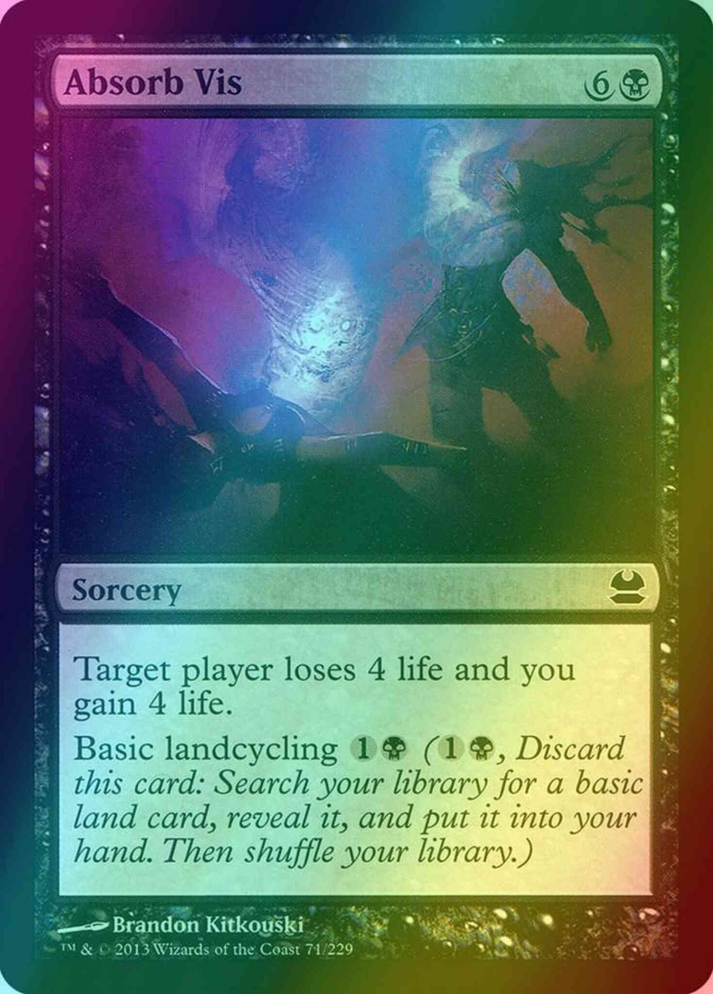 Absorb Vis [71] [Modern Masters] [Foil]