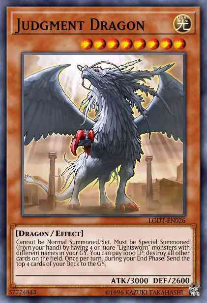 Judgment Dragon - BLLR-EN041 - Ultra Rare - 1st Edition