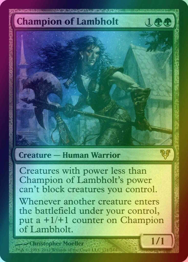 Champion of Lambholt [171] [Avacyn Restored] [Foil]