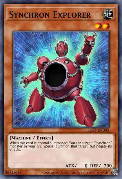 Synchron Explorer - 5DS3-EN005 - Super Rare - 1st Edition