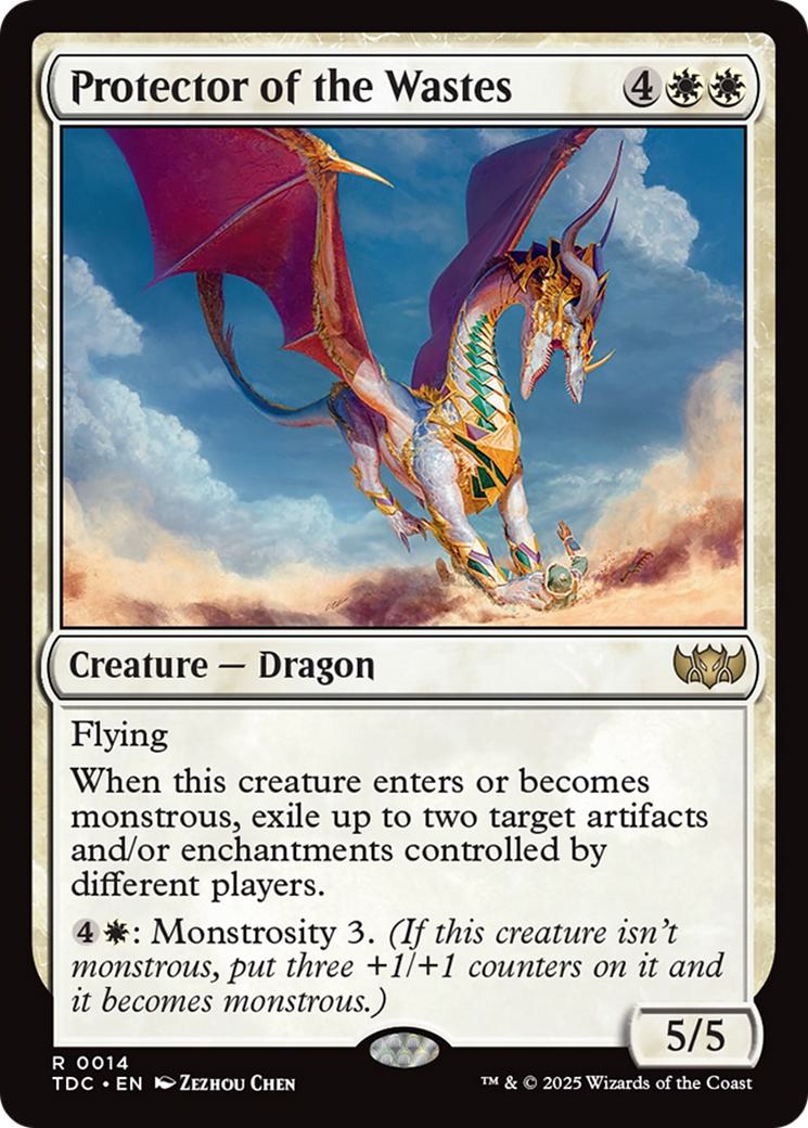 Protector of the Wastes [14] [Tarkir: Dragonstorm: Commander] [Non-Foil]