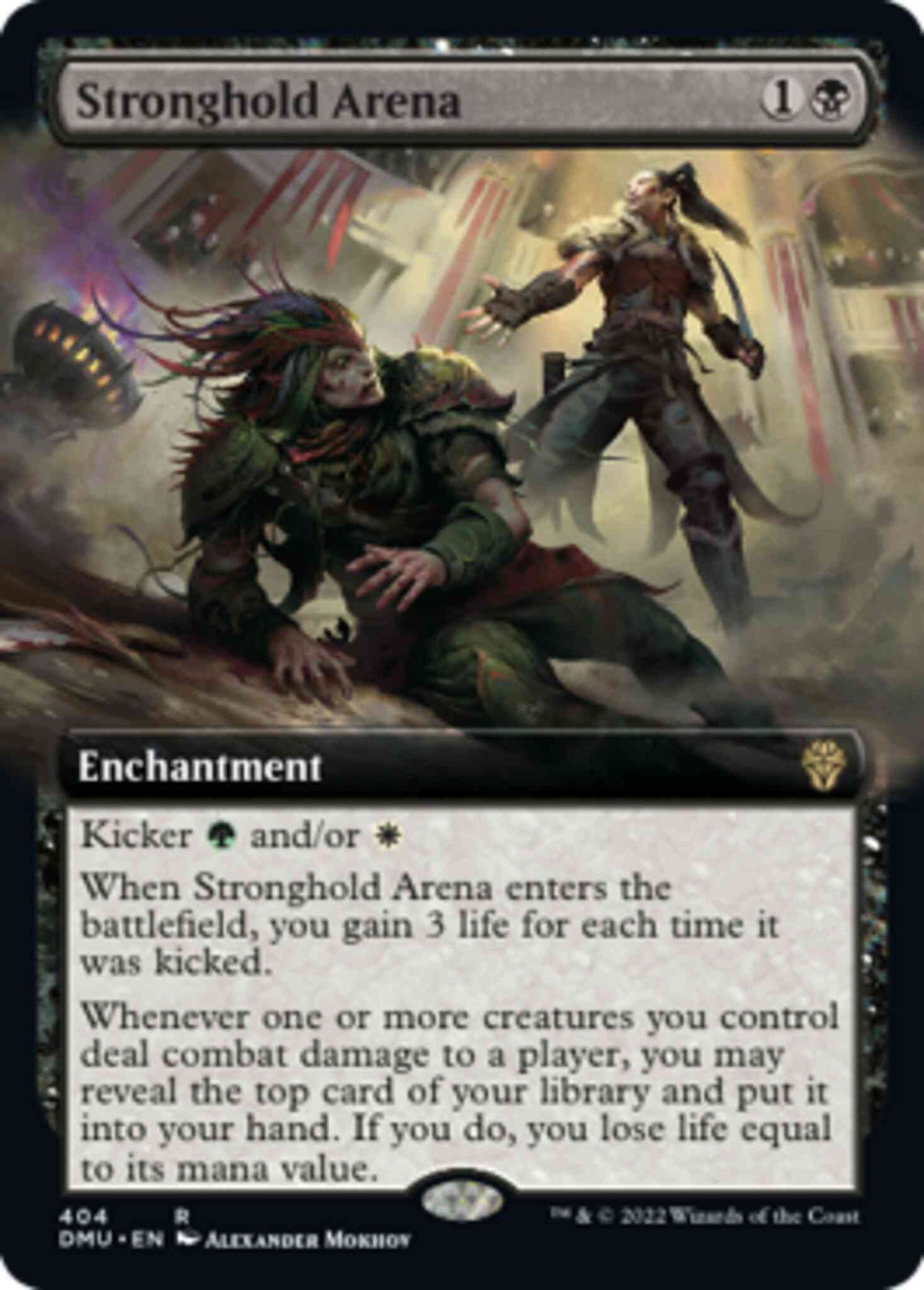 Stronghold Arena [404] [Extended Art] [Dominaria United] [Non-Foil]