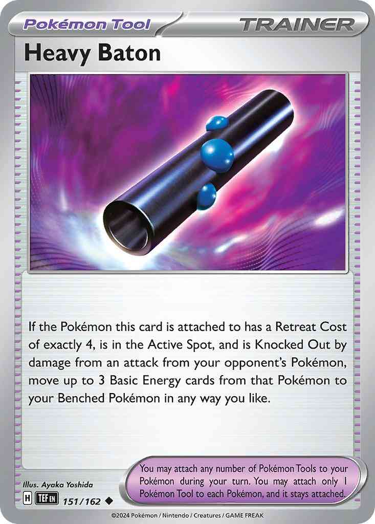 Heavy Baton - 151/162 - Uncommon [sv05-151] [Non-Holo]