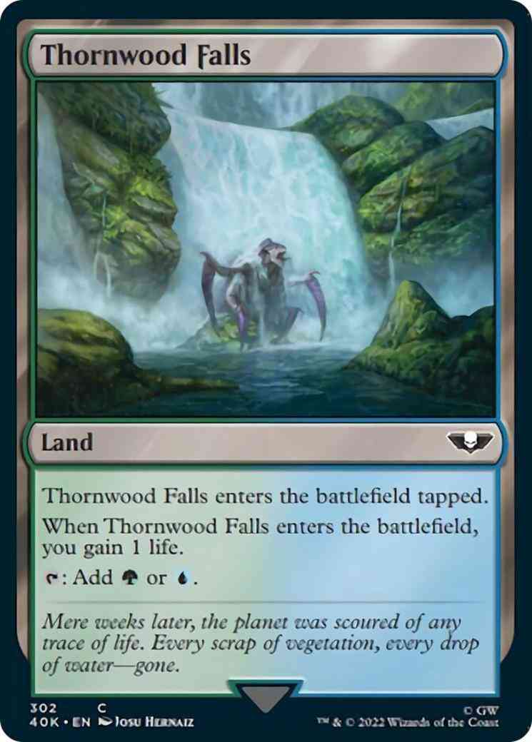 Thornwood Falls [302] [Universes Beyond: Warhammer 40,000] [Non-Foil]