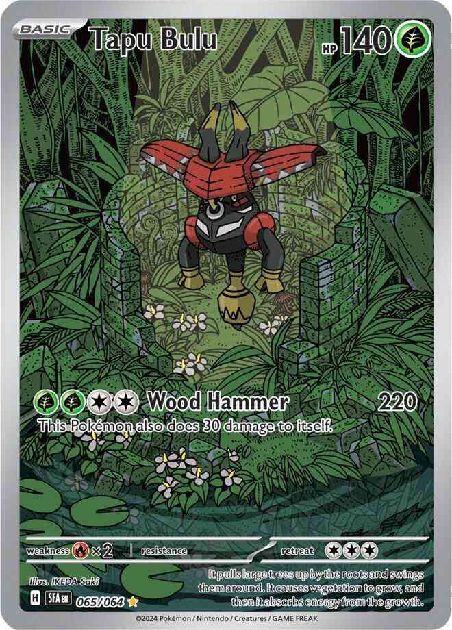 Tapu Bulu - 065/064 - Illustration Rare [sv065-065] [Ultra]