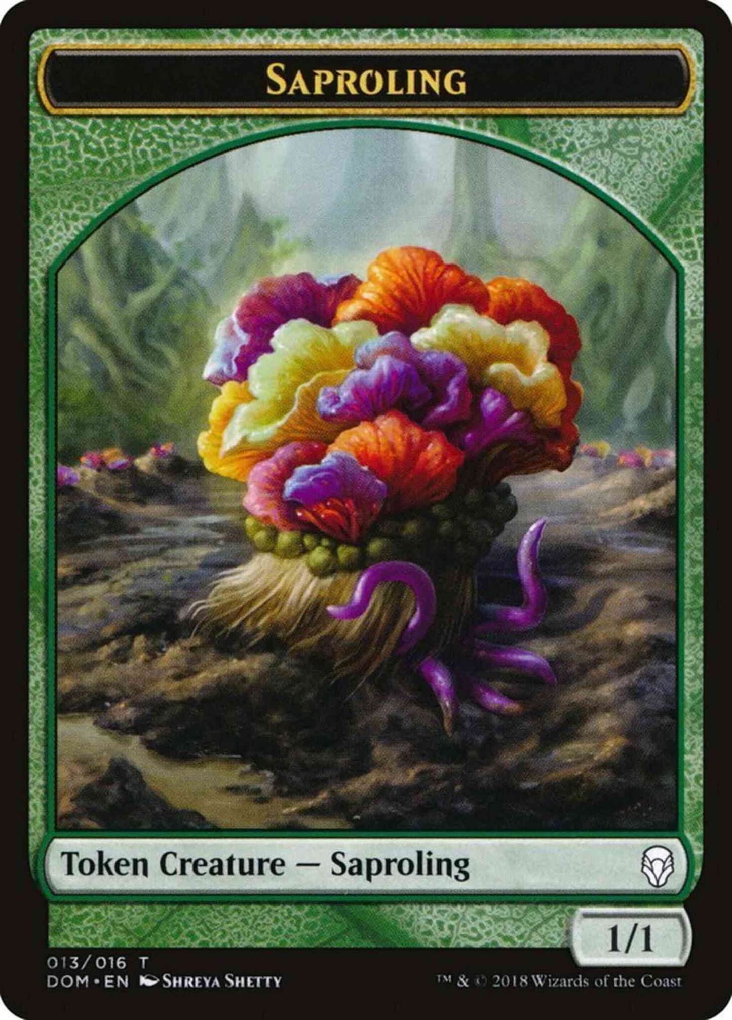 Saproling Token [13] [Dominaria Tokens] [Non-Foil]